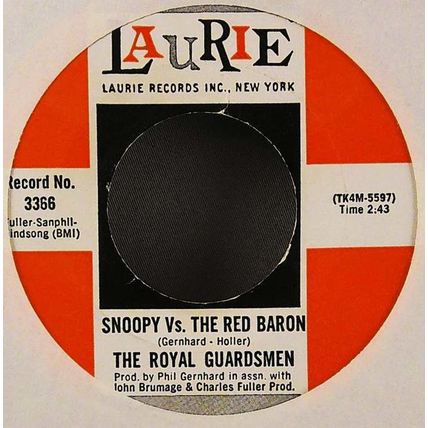 Royal Guardsmen - Snoopy vs The Red Baron / I Need You Vinyl 45