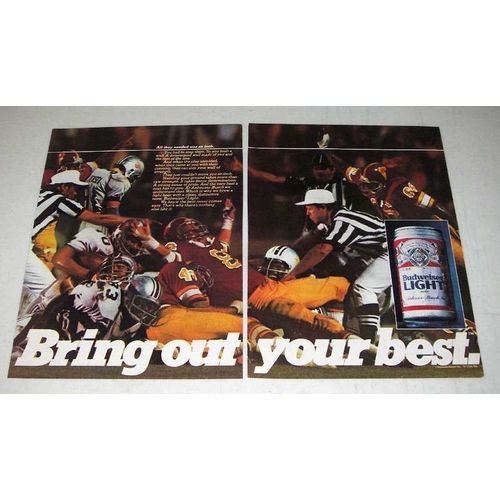 1983 Budweiser Beer Ad - Bring Out Your Best