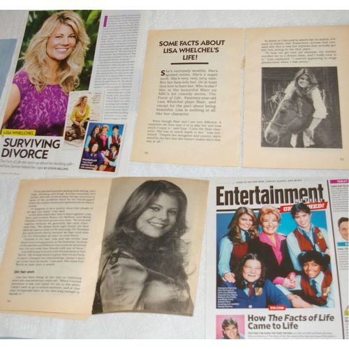 LISA WHELCHEL + The Facts of Life Clippings