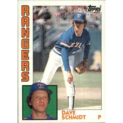 1984 Topps Dave Schmidt #584