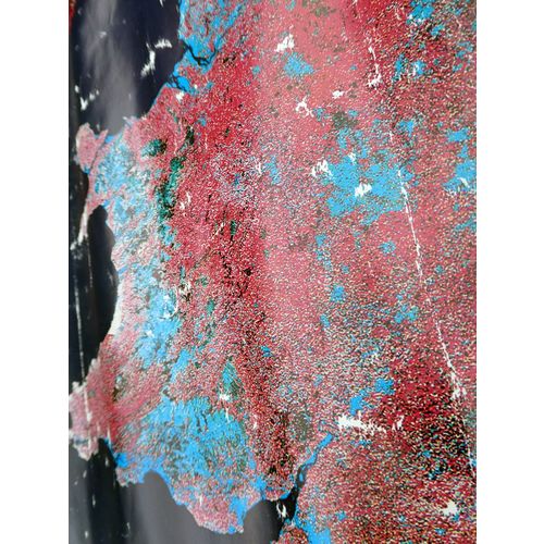 Britain from 500 km - Landsat Mosaic - 1980's