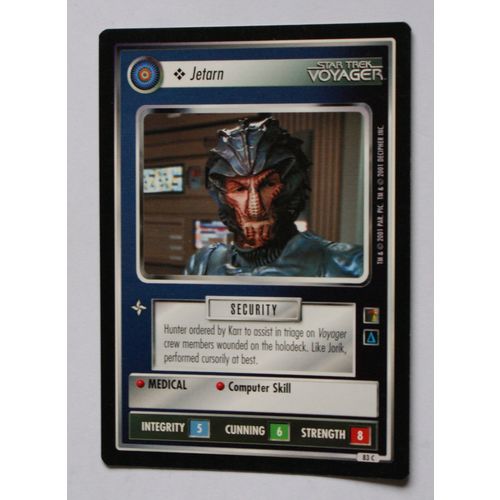 Star Trek CCG: The Borg # 83 Jetarn (A) 2001 decipher