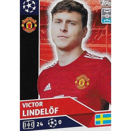 Topps UEFA Champions League 2020/21 Stickers: MUN5 - Lindelöf