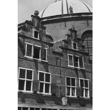 Two Small Houses On Kattegat De Gouden En Zilveren Spiegal 1614 Postcard