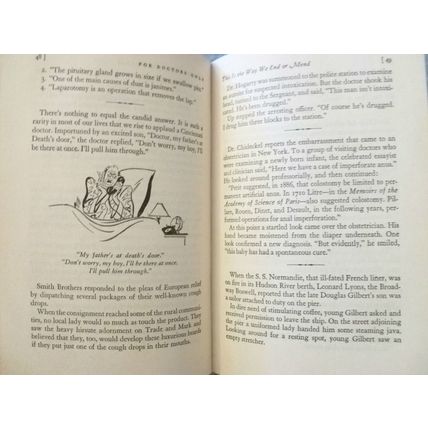 FOR DOCTORS ONLY 1950 HC by DOCTOR FRANCIS LEO GOLDEN shop talk humor