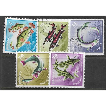 1965 5 different values - cancelled