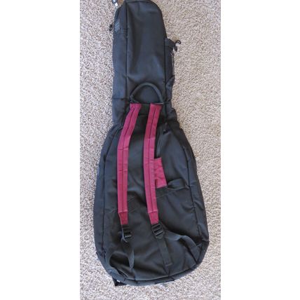 Guitar Gig Bag w/Removable Accessory Sling Bag - Topp Pro Music Gear - Unique