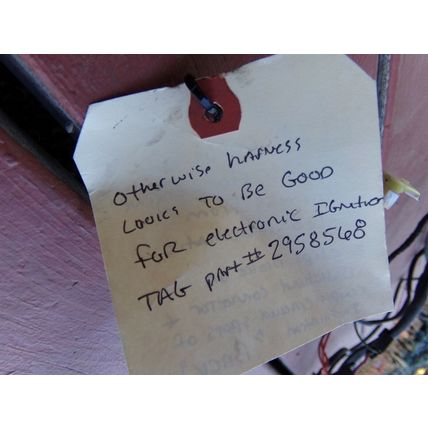 1972 Dodge Van Under Hood / Engine Wiring Harness OEM 360 Auto
