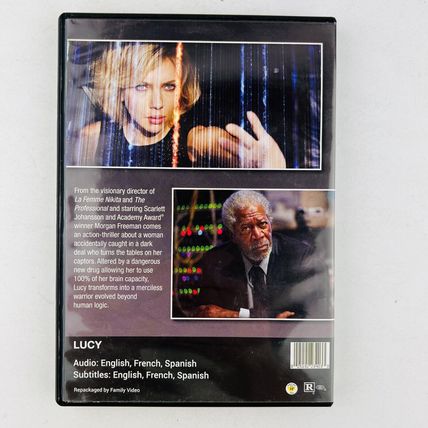 LUCY DVD Scarlett Johansson, Morgan Freeman
