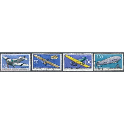 Historic Mail Aircraft - Germany 1991 - F H - MiNr 1522/5