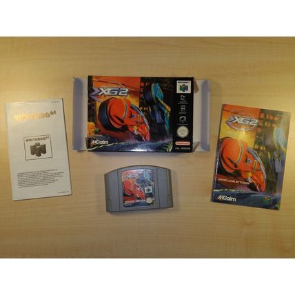 Extreme G 2 Nintendo 64 Acclaim PAL Germany Made in Japan 1998