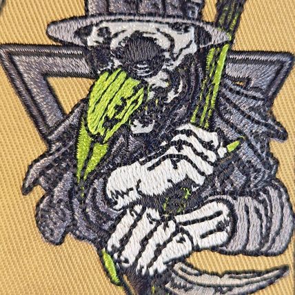 The Plague Tarot Card Embroidered Patch Sew On Iron On Gothic Pagan Reaper P179