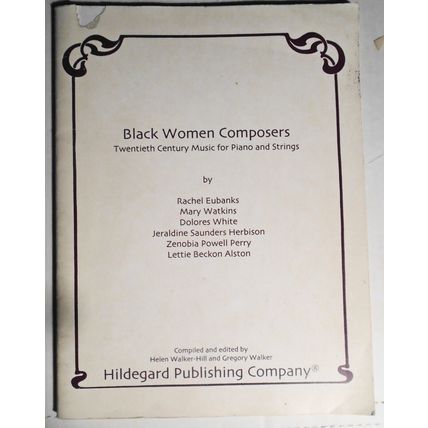 Black Women Composers : twentieth century music for piano and strings - 2003
