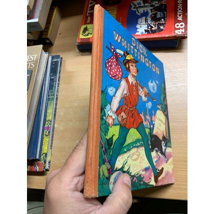RARE* 1953 "DICK WHITTINGTON" HEIRLOOM LIBRARY ILLUSTRATED HARDBACK BOOK (P3)