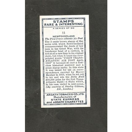 Ardath Stamps Rare & Interesting 1939 #11 Newfoundland
