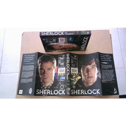 SHERLOCK: THE CASEBOOK by Guy Adams (First Edition Hardback) BBC Books (2012)