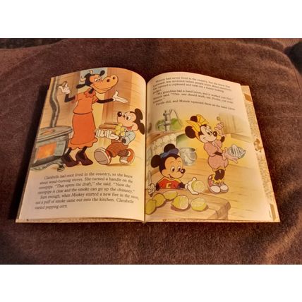Little Golden Book Mickey Mouse Those Were The Days By Mary Carey VF 8.0 1988