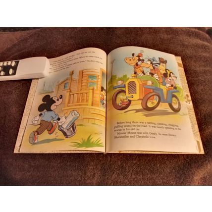 Little Golden Book Mickey Mouse Those Were The Days By Mary Carey VF 8.0 1988