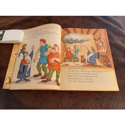Little Golden Book The Sword InThe Stone (A) Edition 6.0 FN By Carl Memling 1963