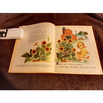Little Golden Book The Fuzzy Duckling (A) Edition 7.0 FN/VF By Jane Werner 1949