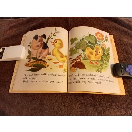 Little Golden Book The Fuzzy Duckling (A) Edition 7.0 FN/VF By Jane Werner 1949