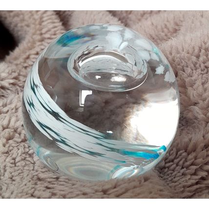 Caithness : Royal Mint - Whirlwind : Paperweight
