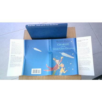 Charlie and the Great Glass Elevator. Roald Dahl (First Edition Hardback) 1995