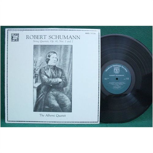 Alberni Quartet - Schumann: String Quartets, Op. 41, No. 1 & 2 - MHS 7173 - EX-