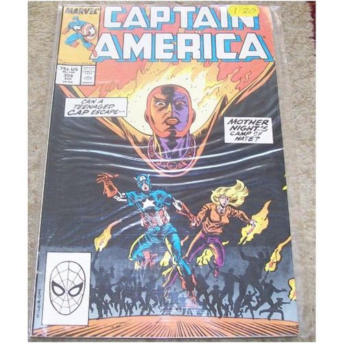 Captain America (1968 1st Series) # 356........August 1989