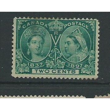 canada s124 hm heavy hinged mint jubilee