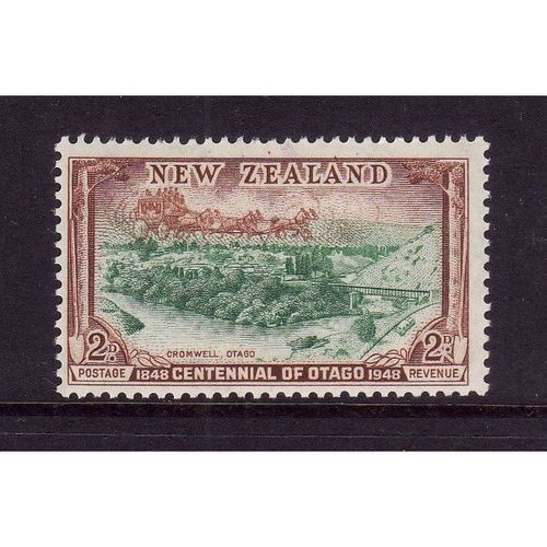 NEW ZEALAND 1948 SG693 2d CROMWELL OTAGO U/ MINT