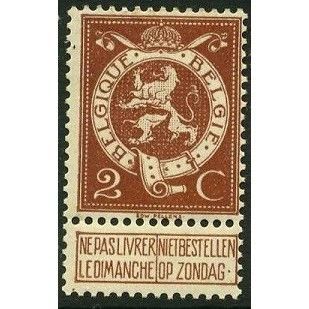 1912 Michel 90 - MLH (*)