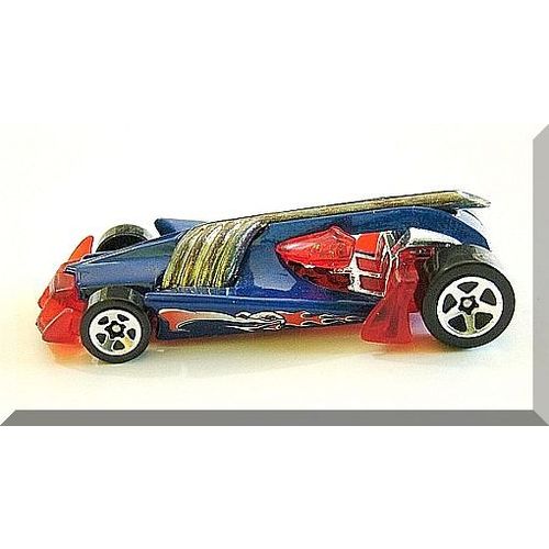 Hot Wheels - Vulture Roadster: Collector #132 (2002) *Blue Edition / Race & Win*