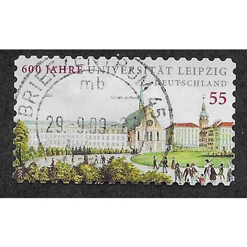 GER 2009 €0.55 (S/A) 'LEIPZIG UNIVERSITY' FINE USED (EBID53-720)