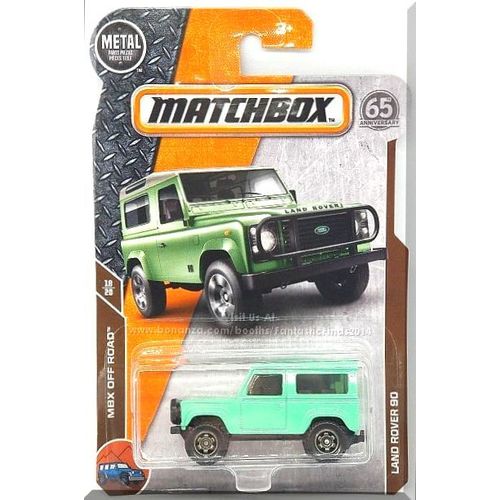 Matchbox - Land Rover 90: MBX Off Road #18/20 - #118/125 (2018) *Mint Green*