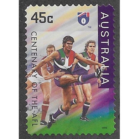 AUS 1996 45c(S/A) 'CENTENARY OF THE AFL' FINE USED (EBID63-075)