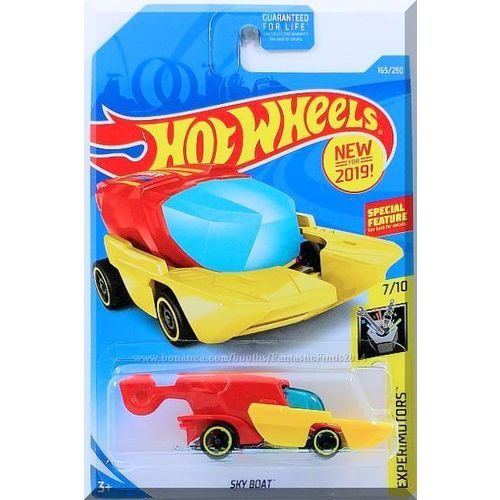 Hot Wheels - Sky Boat: Experimotors #7/10 - #165/250 (2019) *Red Edition*