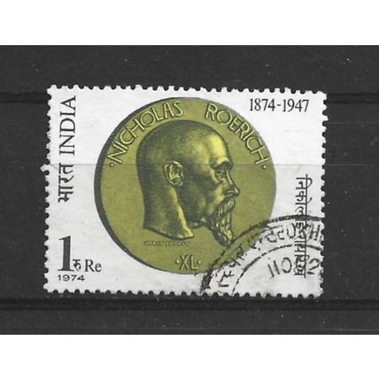 India.Birth Centenary of Prof Roerich (humanitarian) stamp.Fine Used.June23