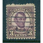 Used 635 3c Abraham Lincoln Just Clears NA1616