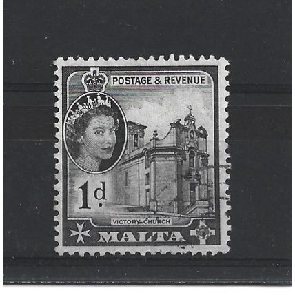 Malta.SG268 1d Victory Church.Fine Used.Apr25r