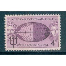 1112 4c Atlantic Cable Fine MNH MA0202