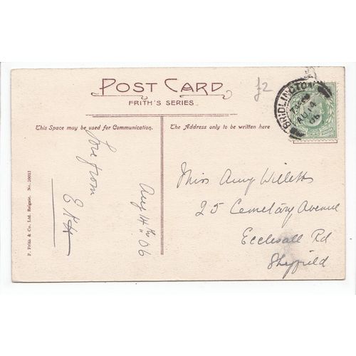 Bridlington Priory Church Yorkshire 1906 Postcard 50031