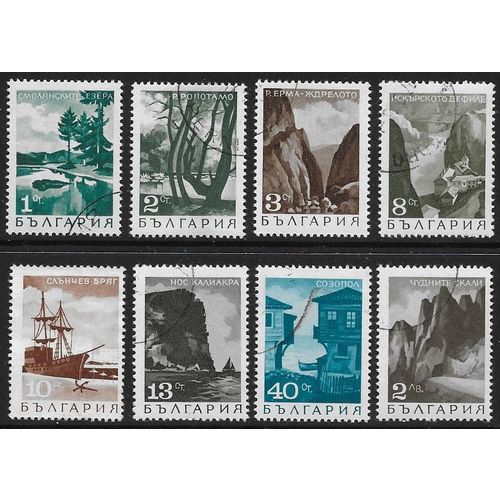 Mi 1802/9: Definitive Stamps: Landscapes.