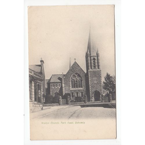 Weslyan Church Park Road Bohemia Silverhill Hastings Postcard East Sussex