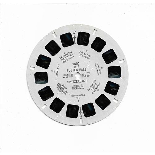 The Susten Pass, Switzerland - Vintage Sawyers View-Master Reel 2007 - 3D