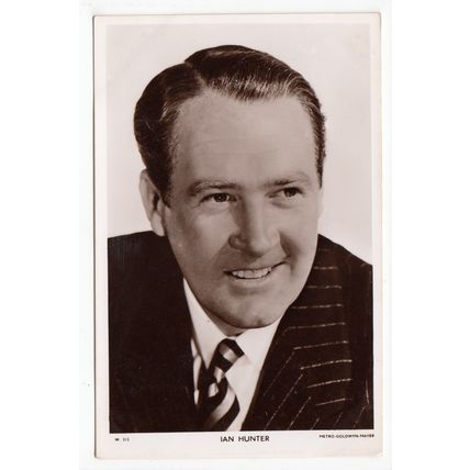 Actor Ian Hunter Postcard RP Picturegoer Series 313