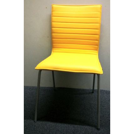 BEJOT Yellow Leather Office Chairs