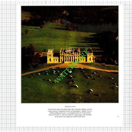 Wetherby / Harewood House Yorkshire - 1980s Cutting / Print