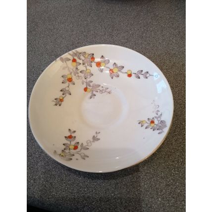 Colclough Saucer Orange And Yellow Berries