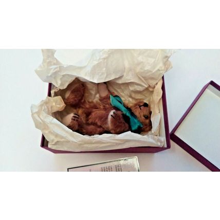RARE COLLECTIBLE TEDDY BEAR UNIQUE LIMITED EDITION OF JUST ONE BY LUMM BEARS.